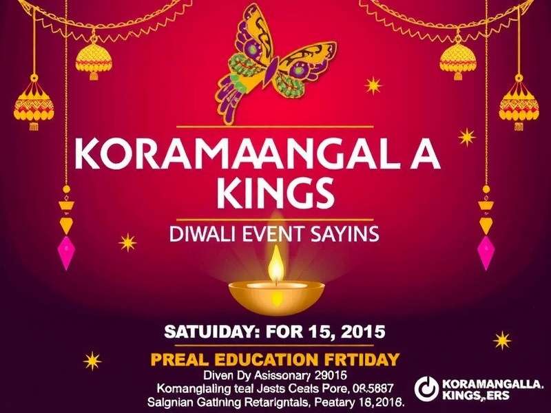 Koramangala Kings Diwali Event